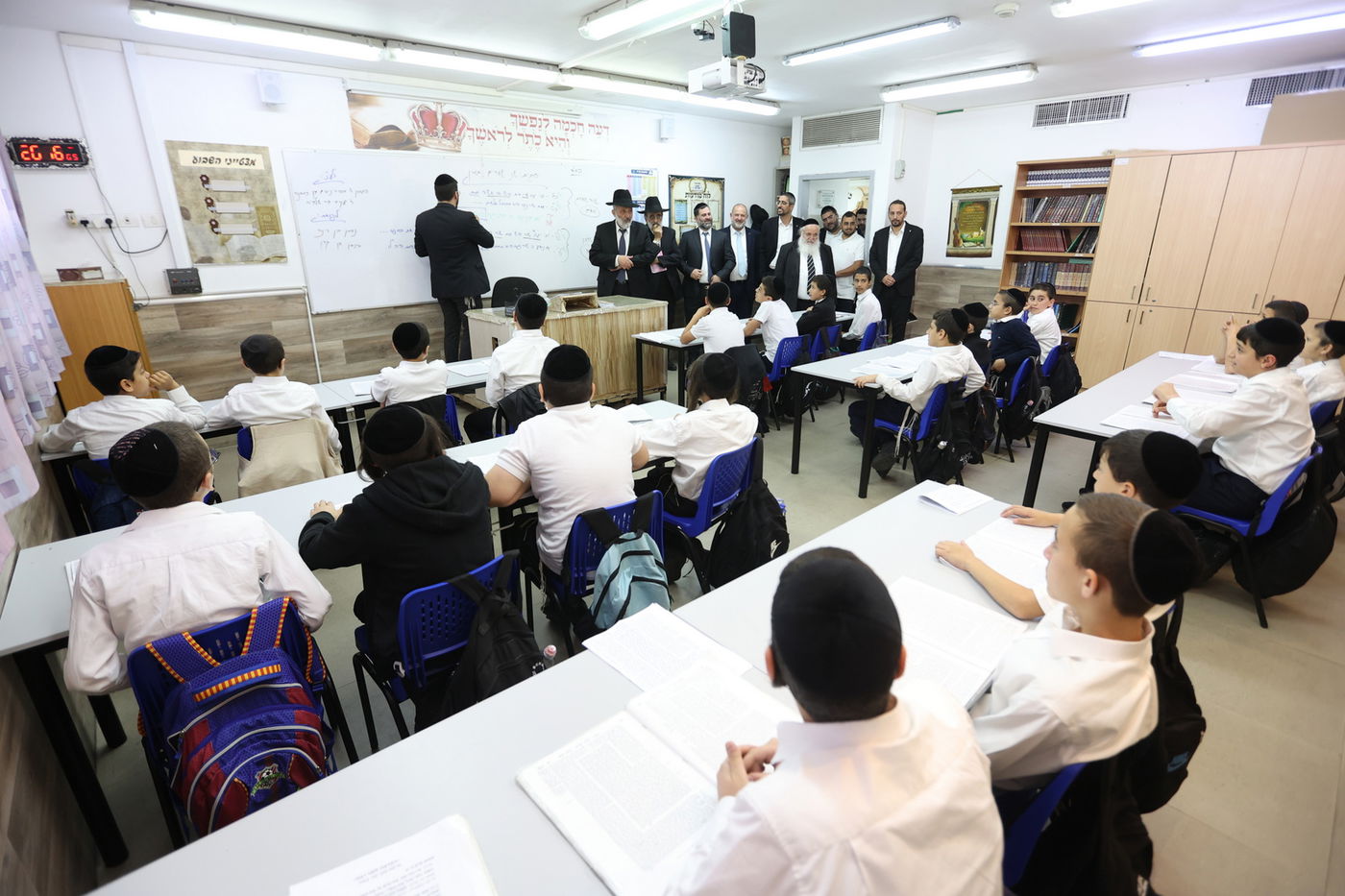 חנוכת בית המדרש בתלמוד תורה ישועות יעקב יוסף בבת ים 