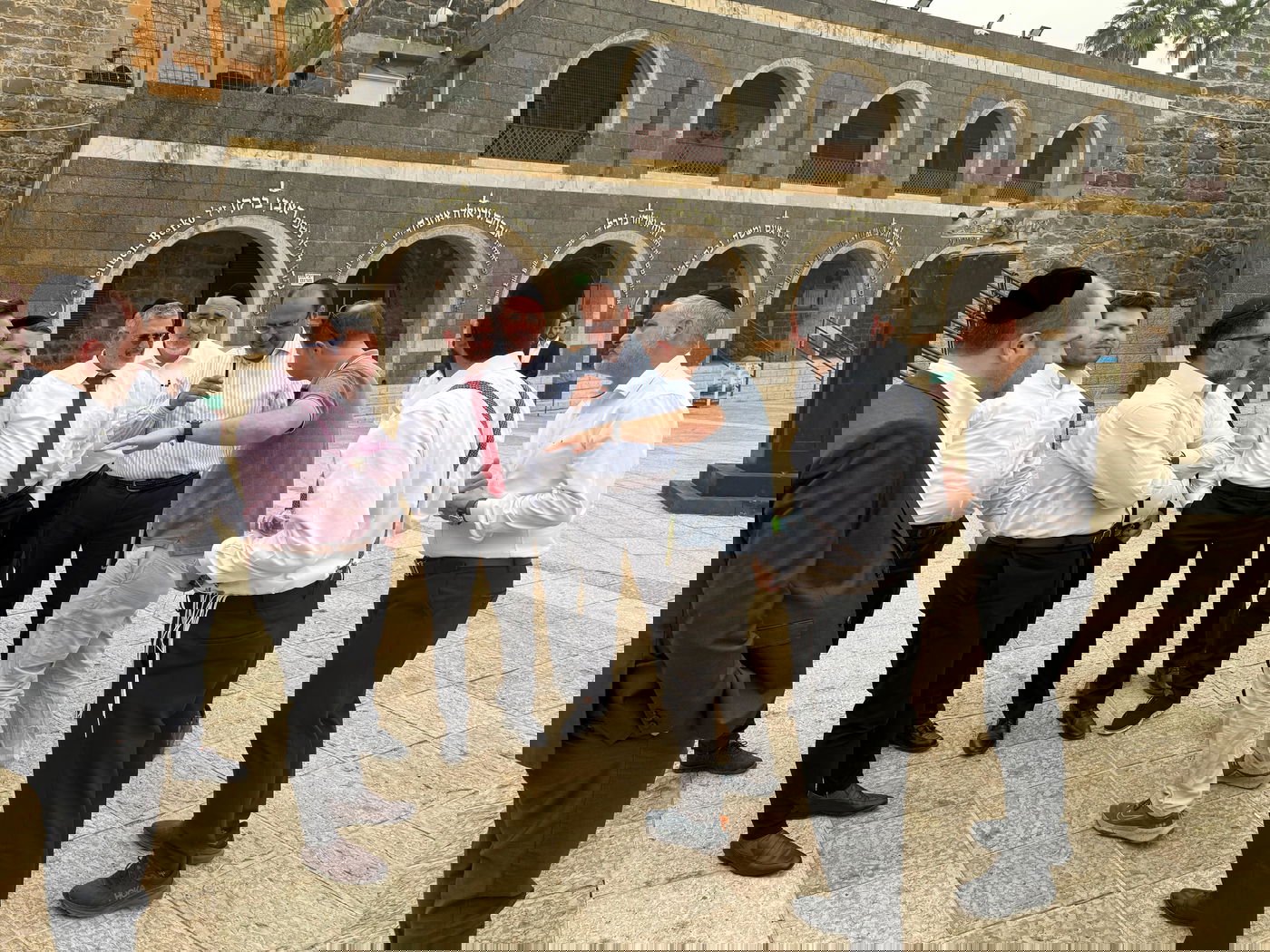 היערכות להילולת ר' מאיר בעל הנס