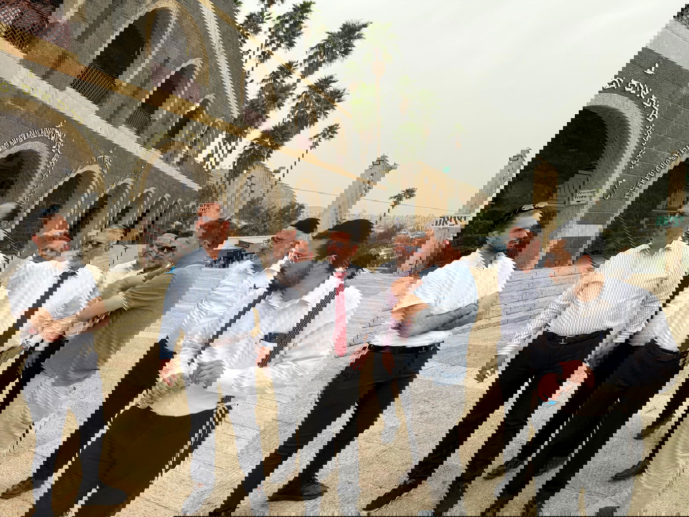 היערכות להילולת ר' מאיר בעל הנס