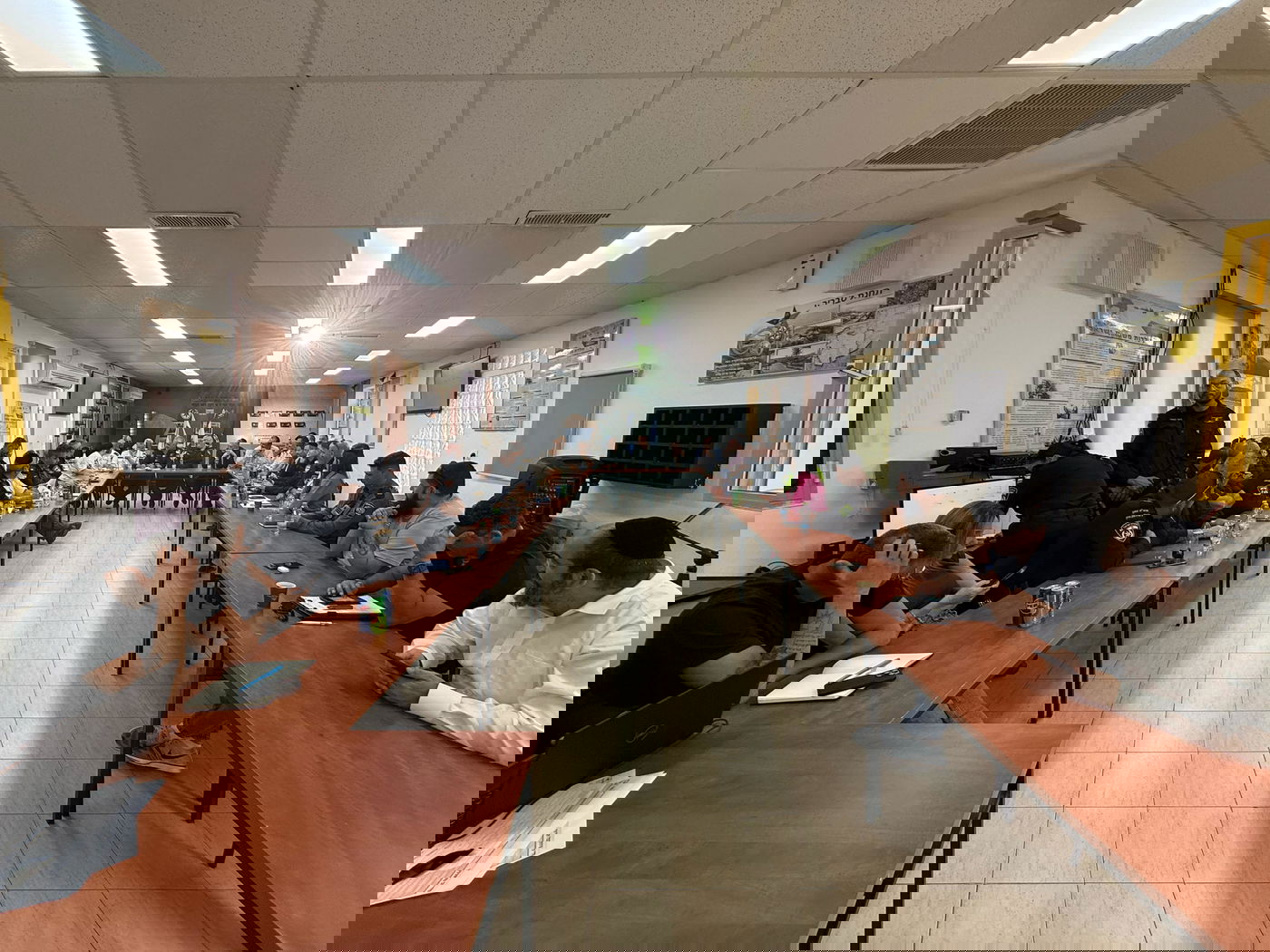 היערכות להילולת ר' מאיר בעל הנס