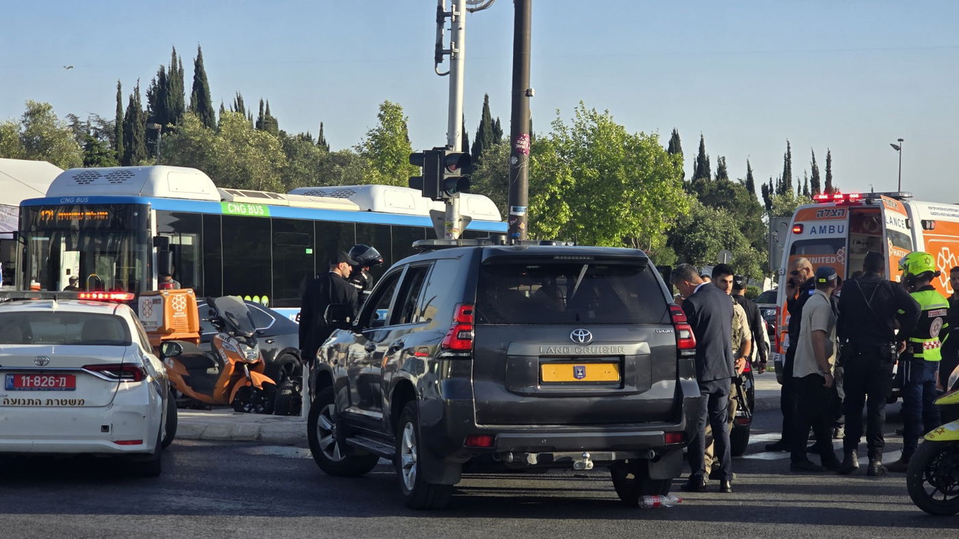 התאונה עם שיירת ראש הממשלה