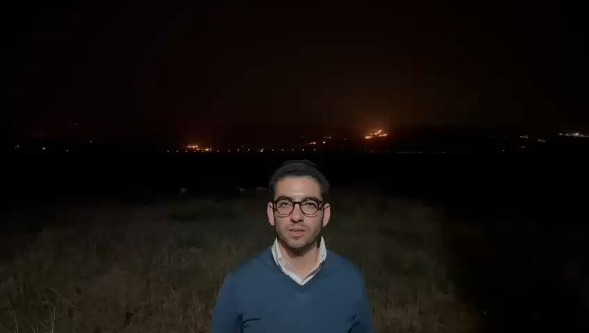 העיתונאי ארי כהן עם דיווח מהשטח 
