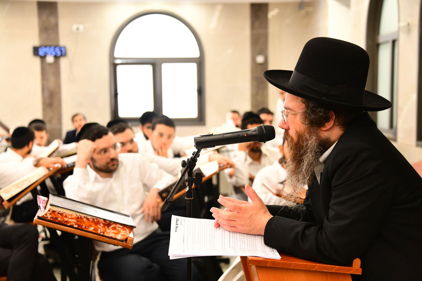 פתיחת זמן קיץ ברשת הכוללים של הגאון רבי עמרם פריד