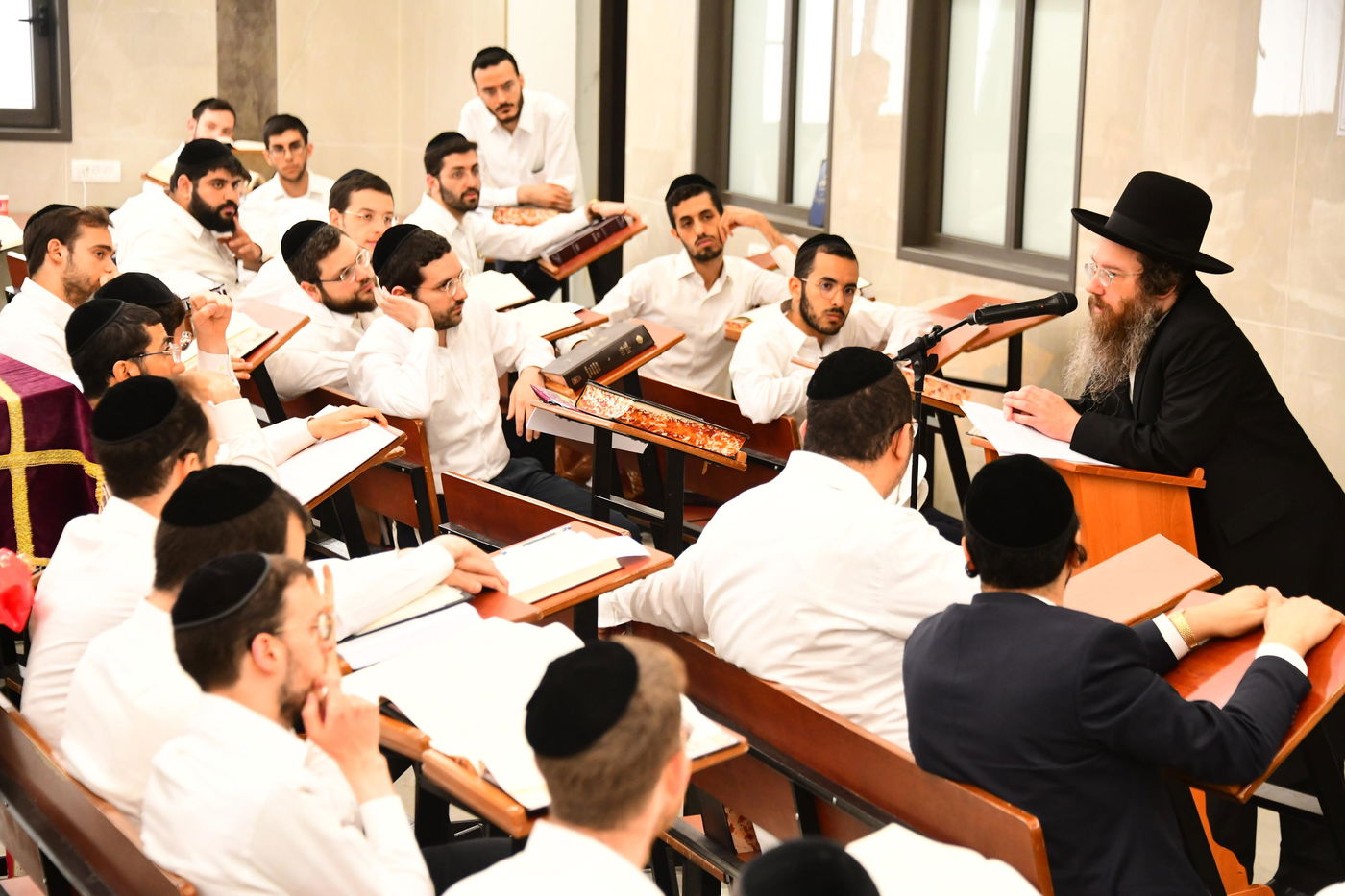 פתיחת זמן קיץ ברשת הכוללים של הגאון רבי עמרם פריד