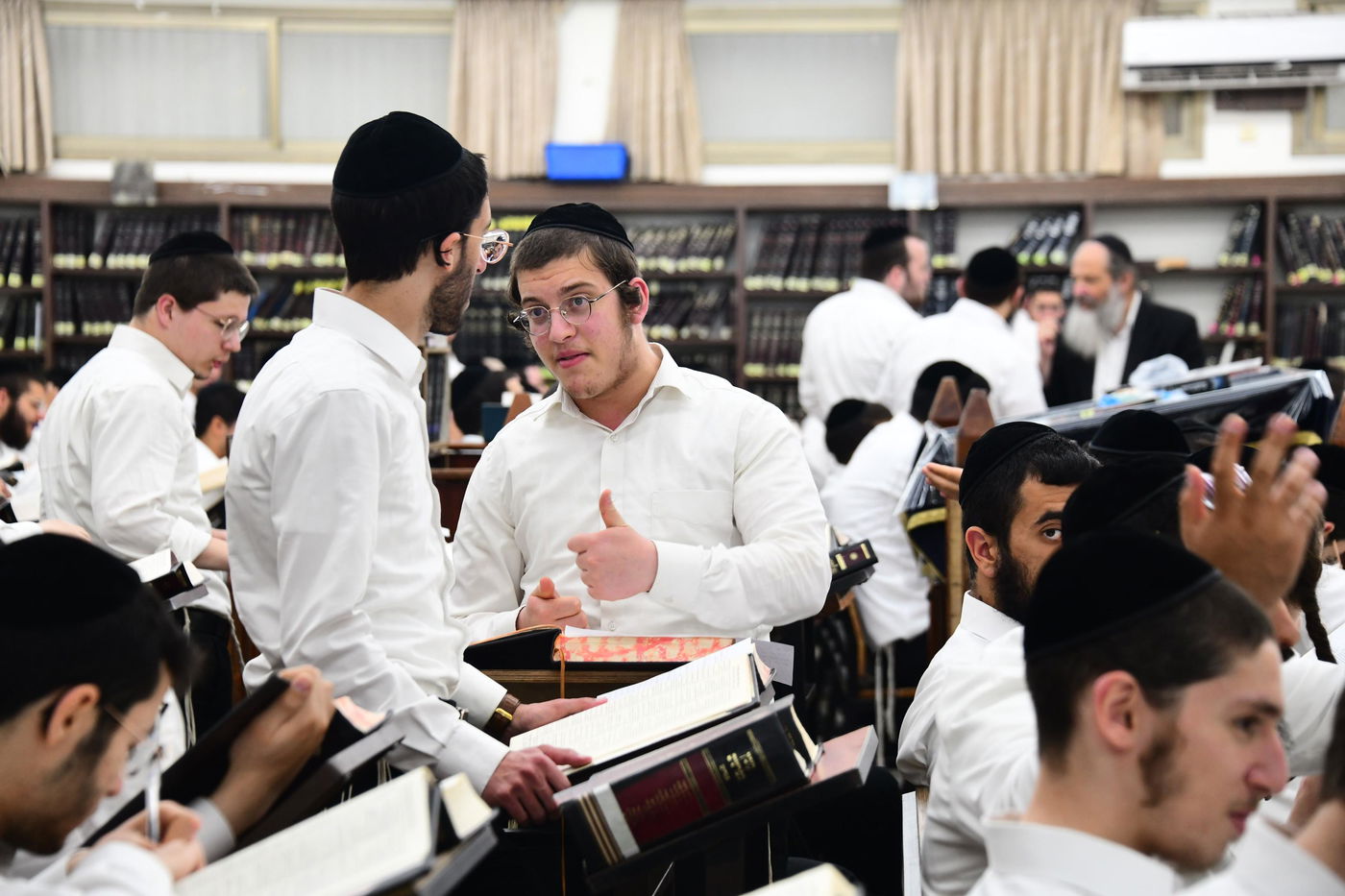 פתיחת הזמן בישיבת 'קריית מלך'