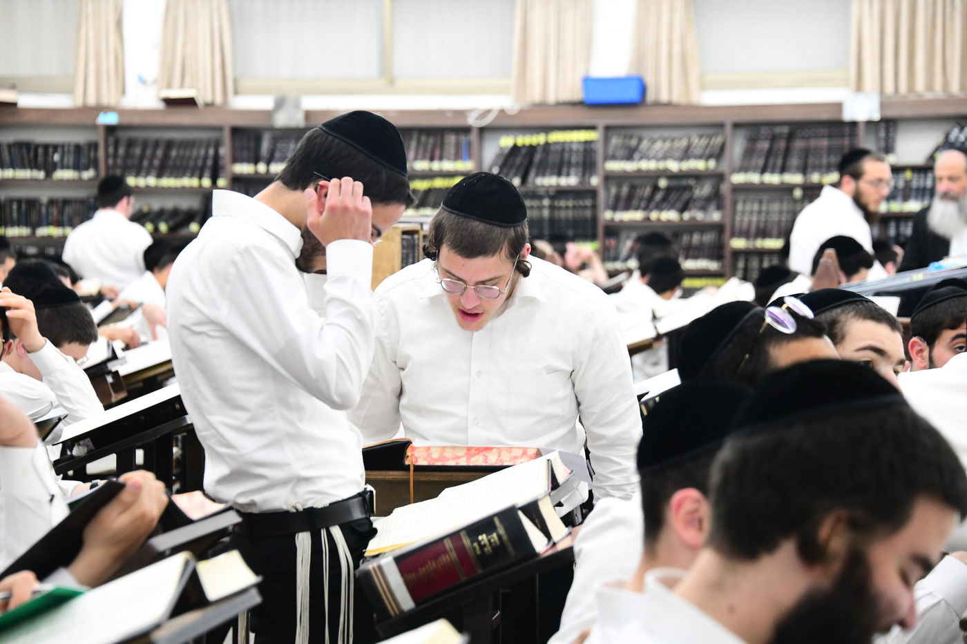 פתיחת הזמן בישיבת 'קריית מלך'