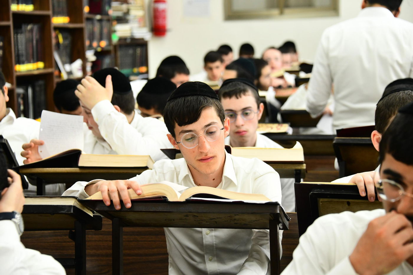 פתיחת הזמן בישיבת 'קריית מלך'