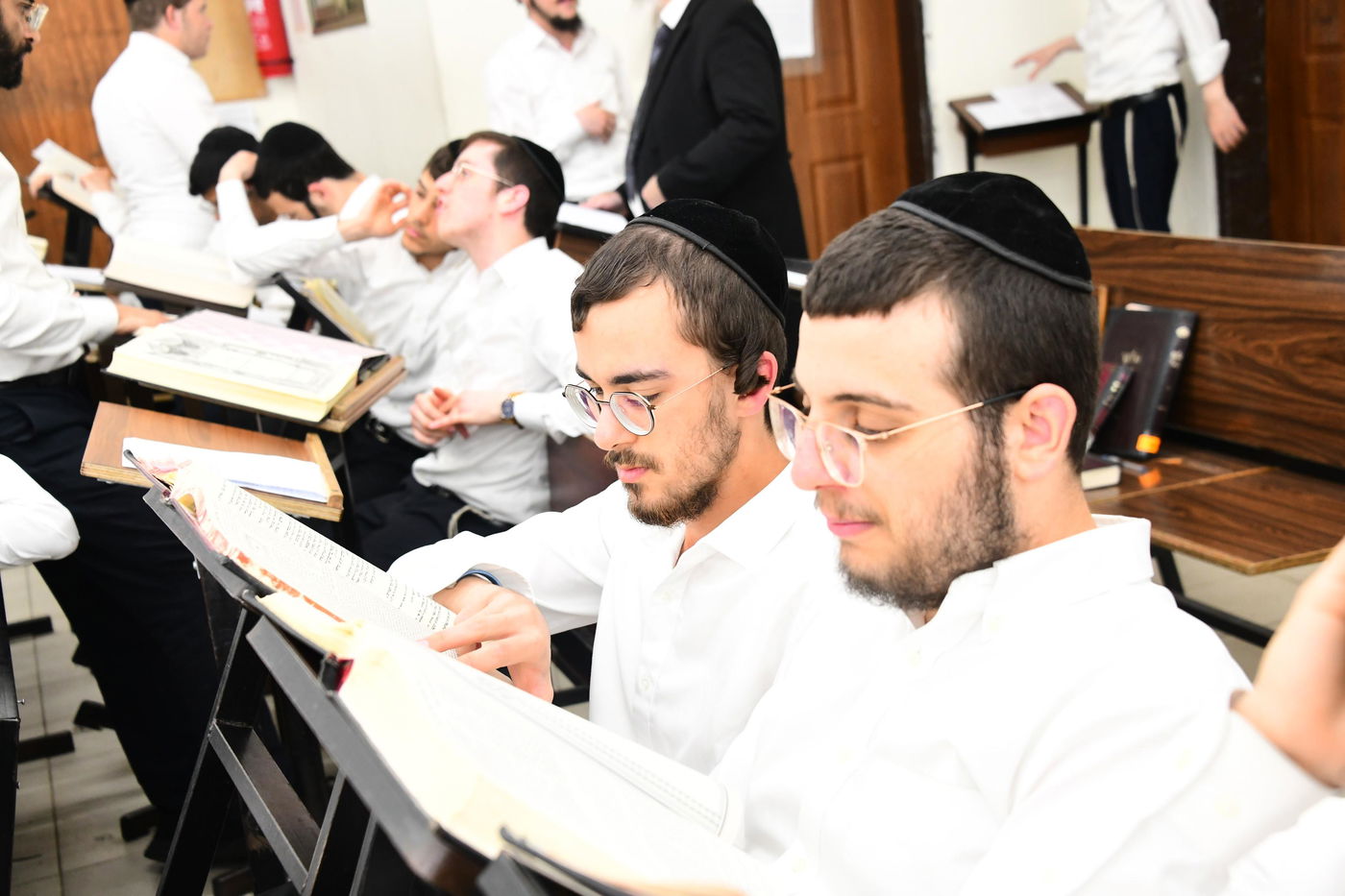 פתיחת הזמן בישיבת 'קריית מלך'