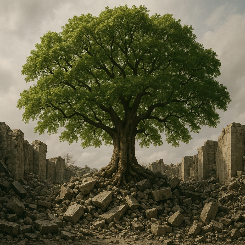 צמיחה מתוך השבר