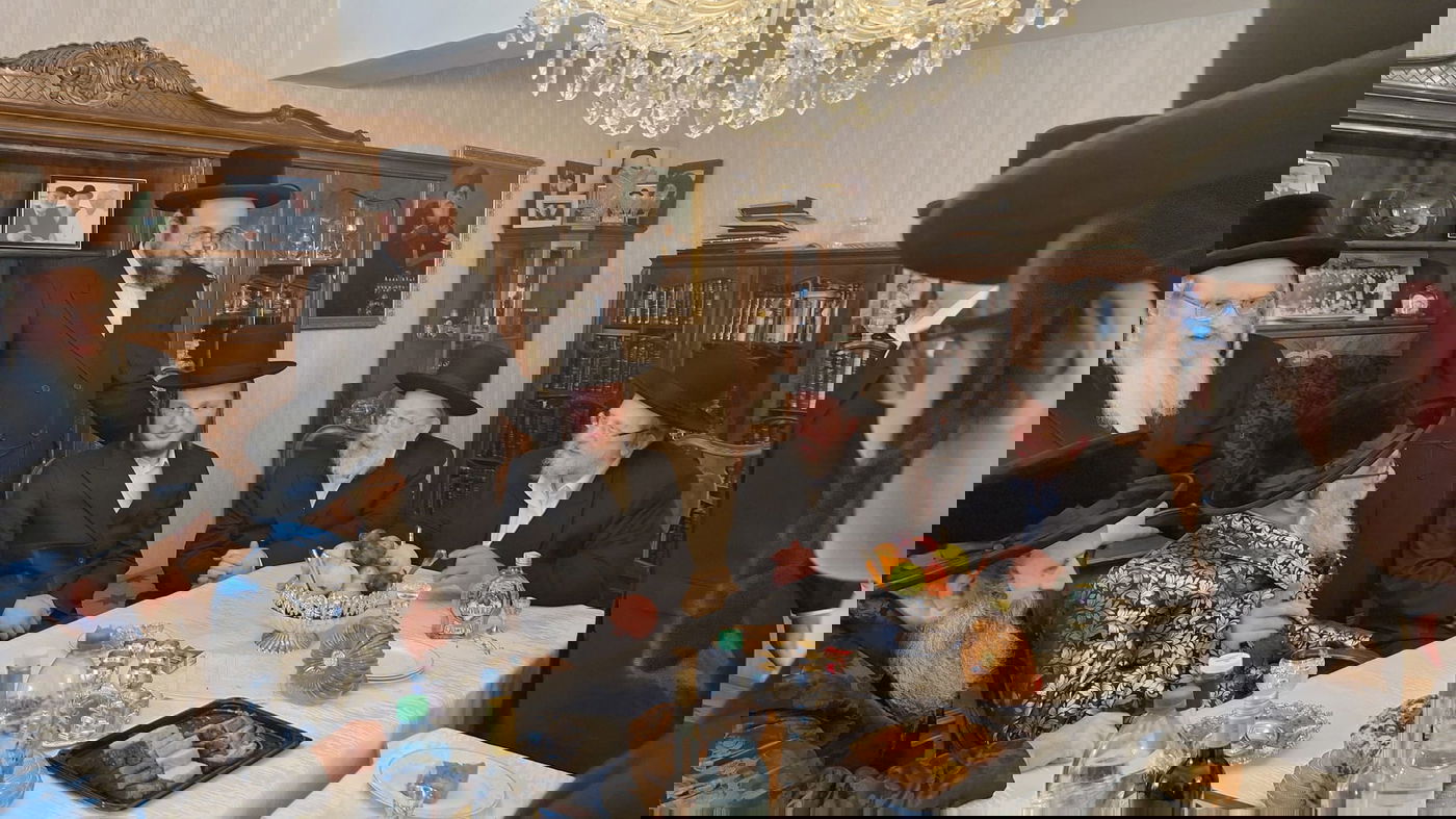 האדמו"ר מויז'ניץ מונסי בביקור בוינה