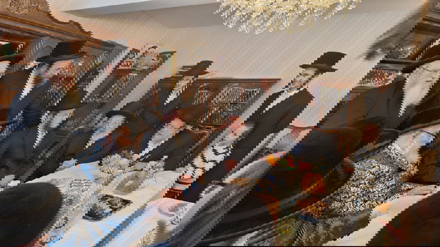 האדמו"ר מויז'ניץ מונסי בביקור בוינה