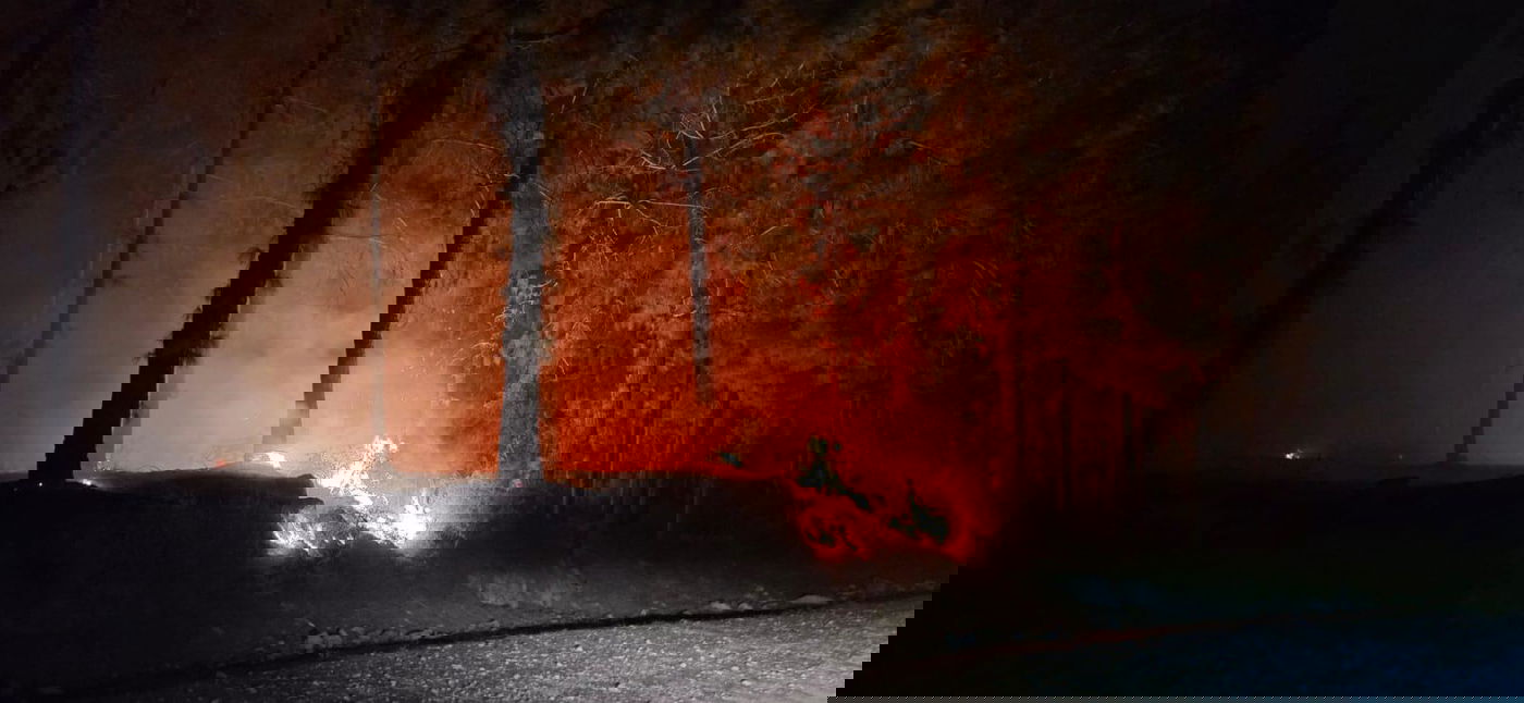 חורשה בוערת