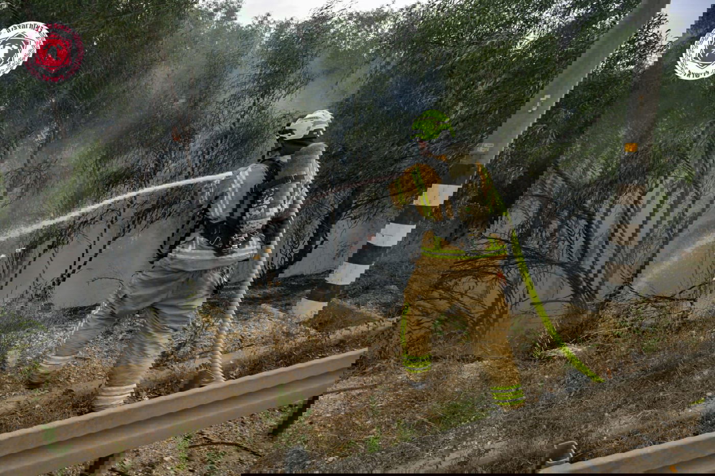 השריפה בהרי ירושלים