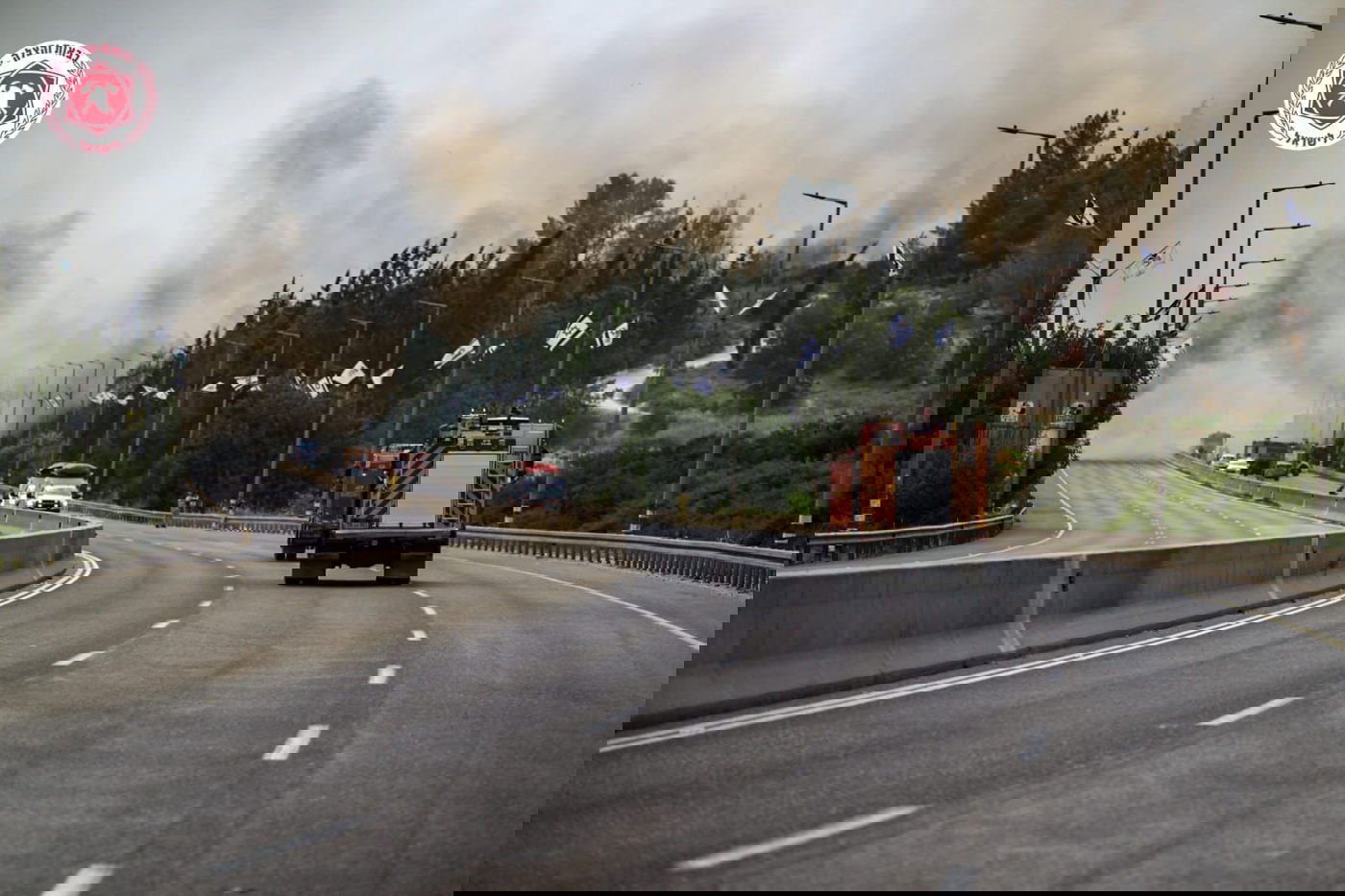 השריפה בהרי ירושלים