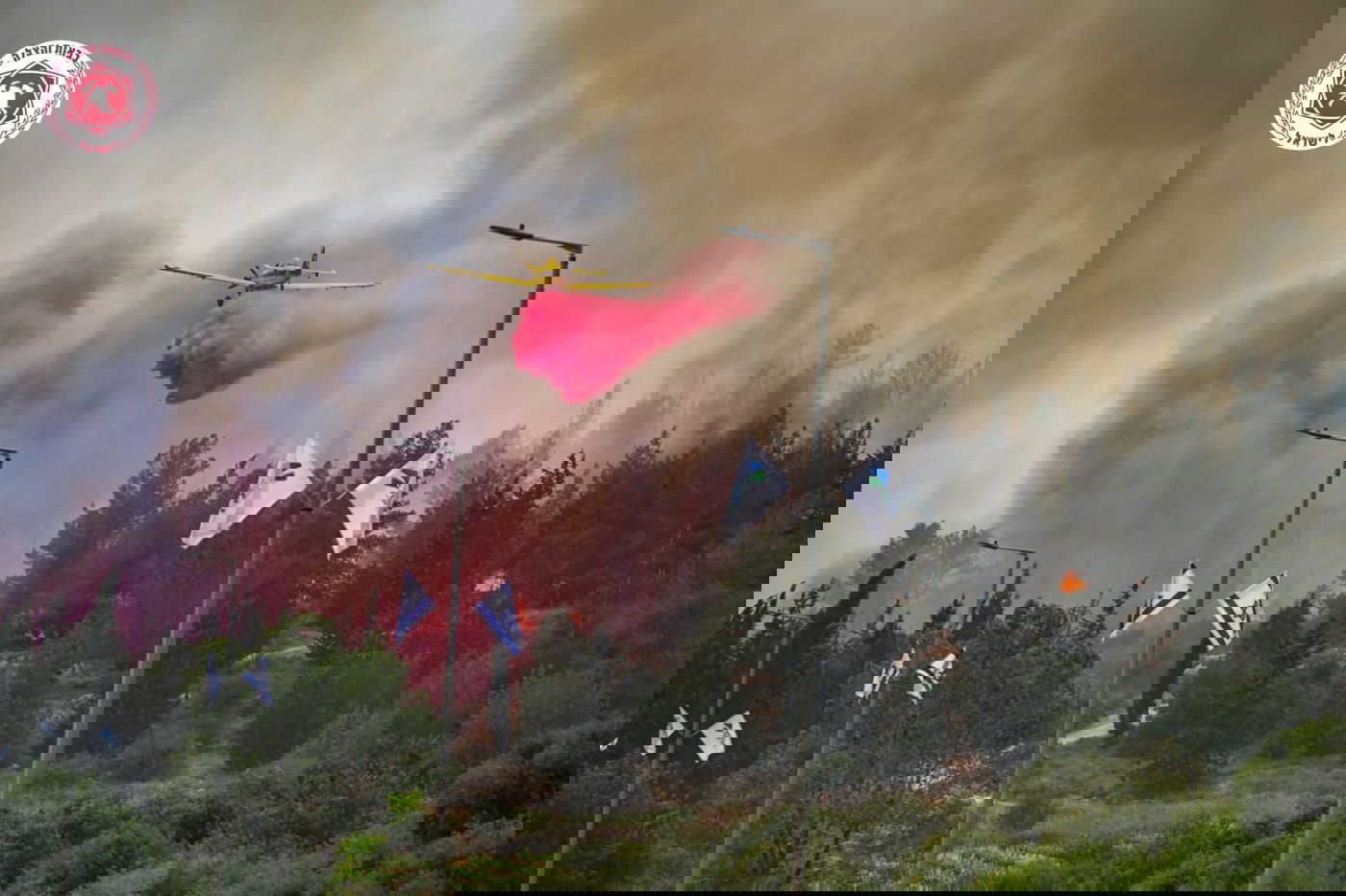 השריפה בהרי ירושלים