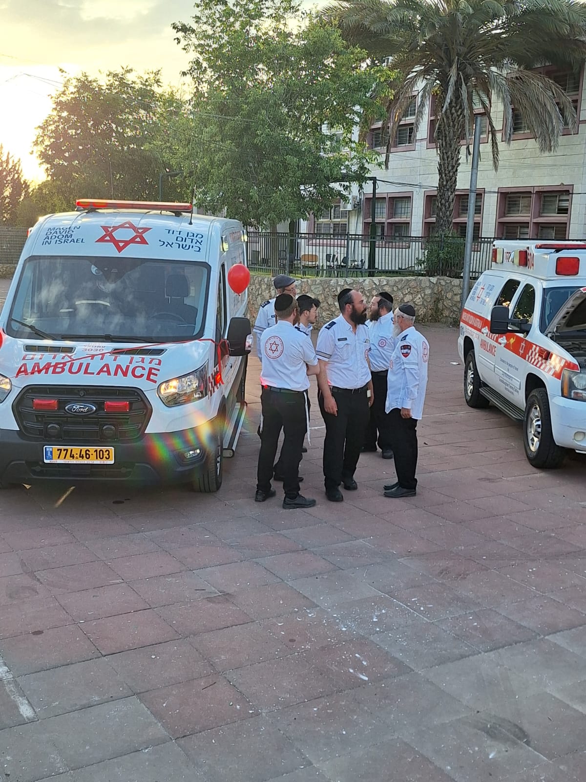 מד"א חונך אמבולנס ממוגן ירי ושירותי הצלה חדשים בעמנואל