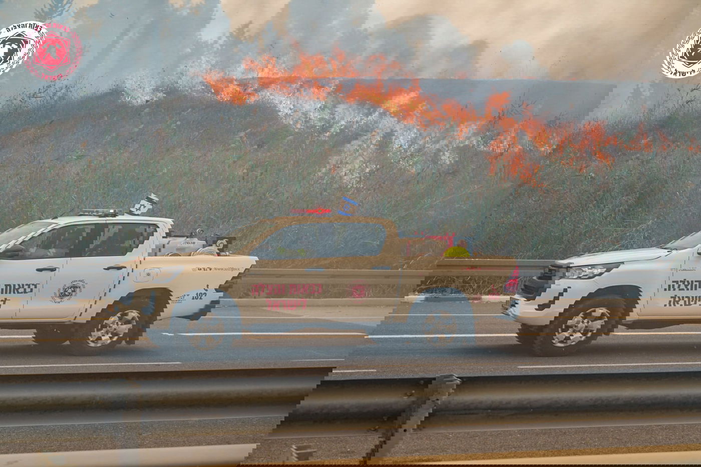 השריפה בהרי ירושלים