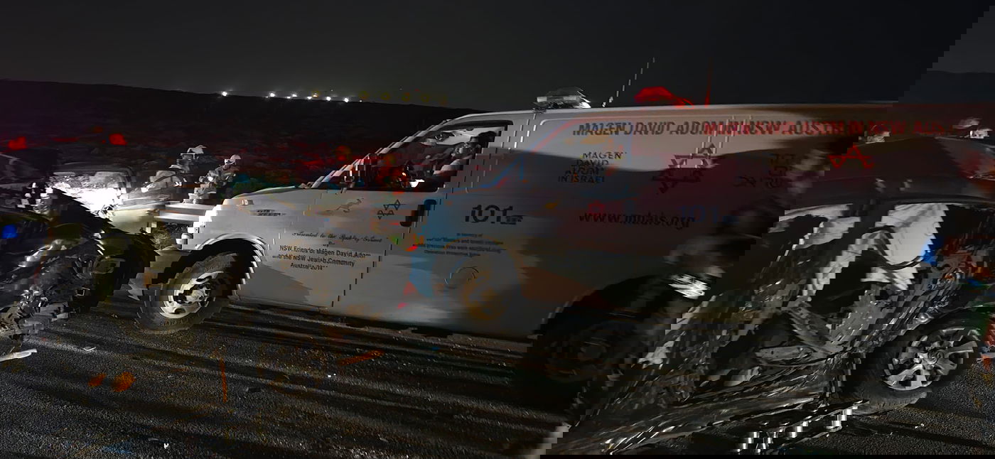 זירת תאונה להמחשה