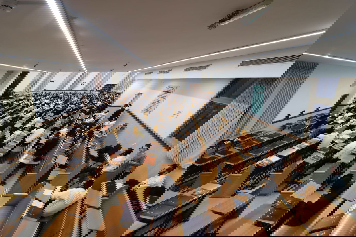 עצרת הספד בישיבת סבודקה על פטירת הגאון רבי נחמן פלונצ'ק זצ"ל