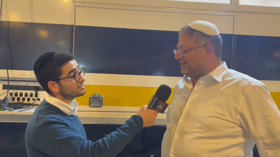 השר לביטחון לאומי בראיון מחפ"ק המשטרה - באשתאול