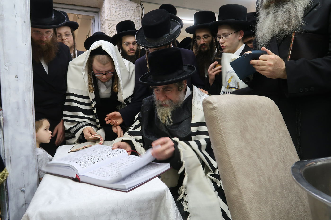 שמחת הברית לנין הגה"צ רבי מרדכי ברים