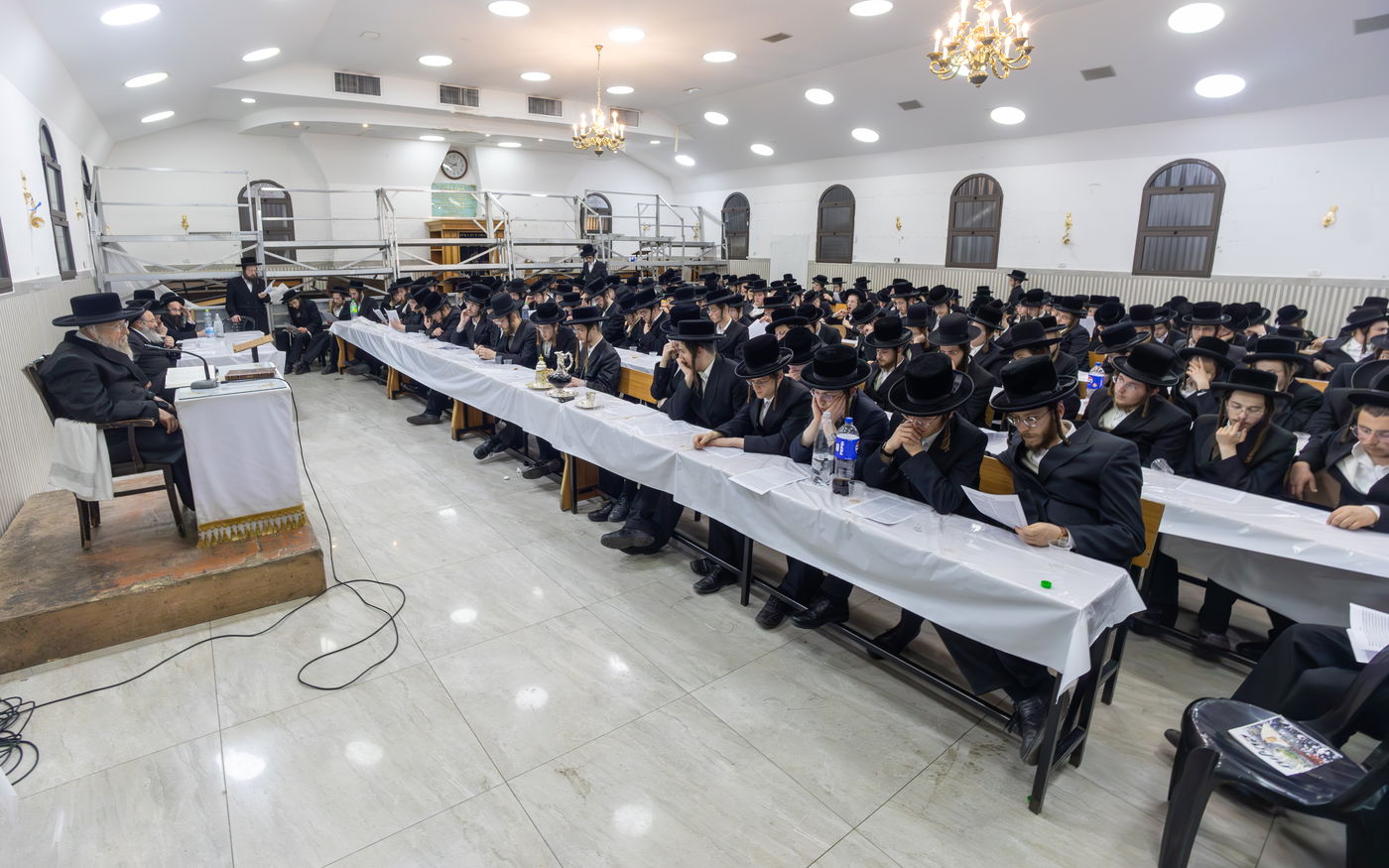 כינוס בחורי פינסק קרלין לקראת ההילולא קדישא 