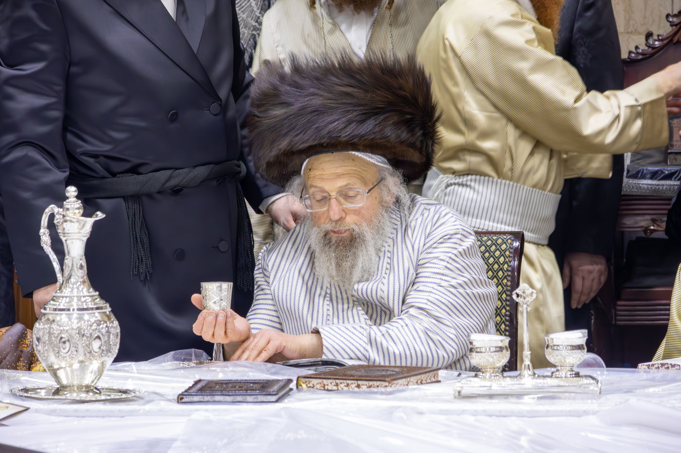 הילולא קדישא בפינסק קרלין