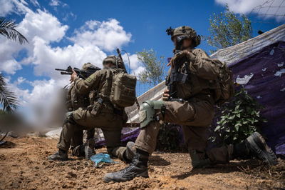 לוחמים בעזה