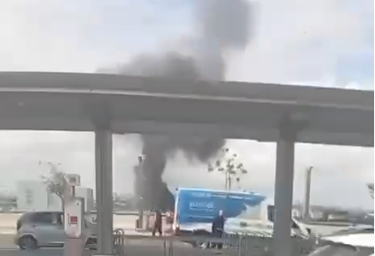 זירת הנפילה בנתב"ג