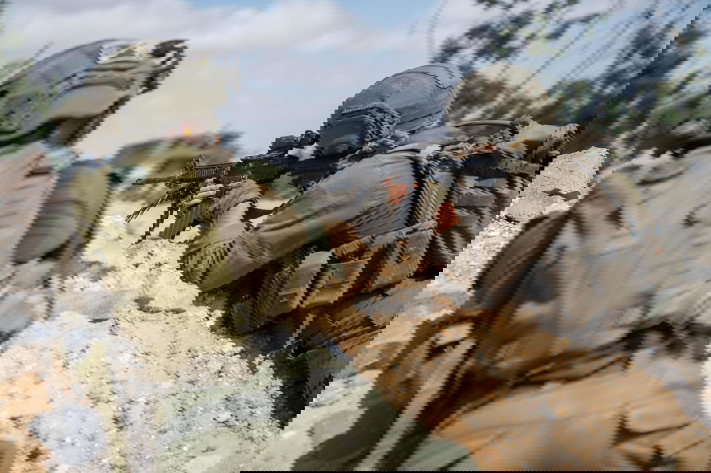 חטיבה 205 בפעולה