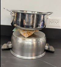 שווה לבדוק - הפשרה מהירה הין שני סירים