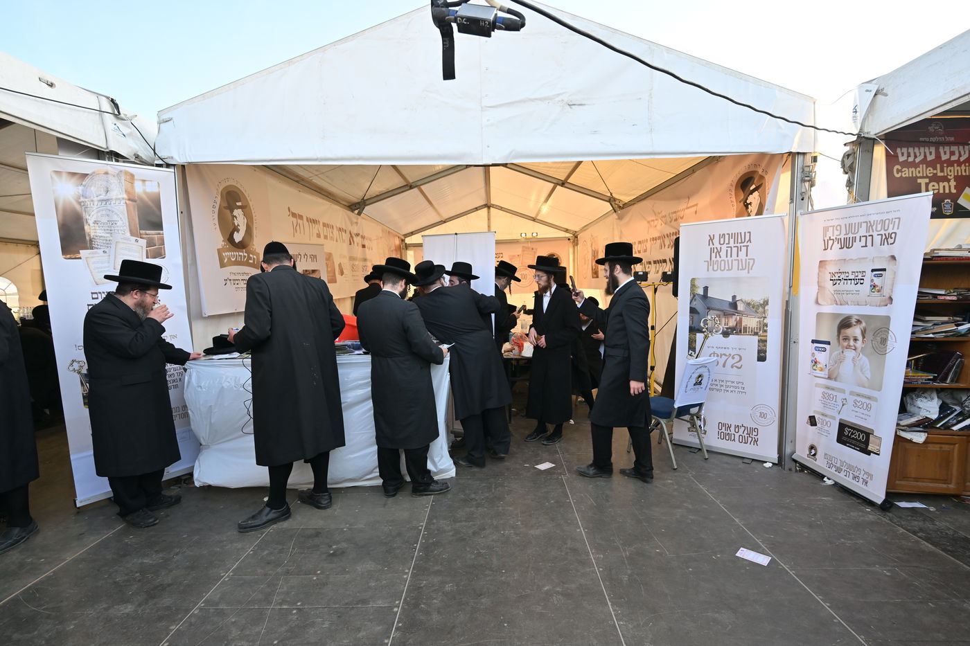  מראות הילולת הרה"ק רבי ישעל'ע מקרעסטיר - תשפ"ה 