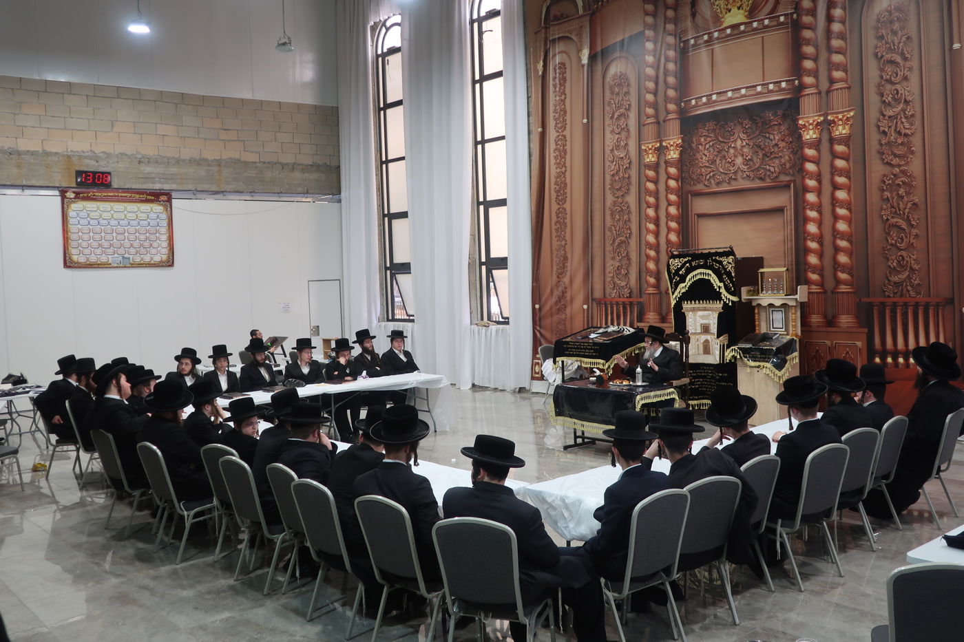 פתיחת הזמן בדינוב ביתר