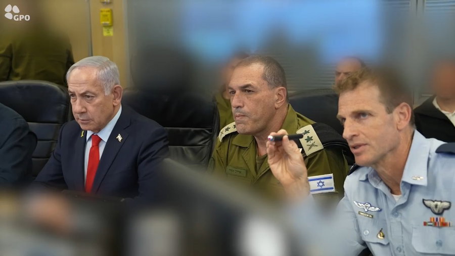 הבור בקריה בתל אביב בזמן התקיפה בתימן