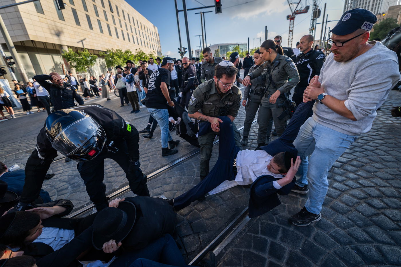 הפגנת הרצ"פניקים בירושלים