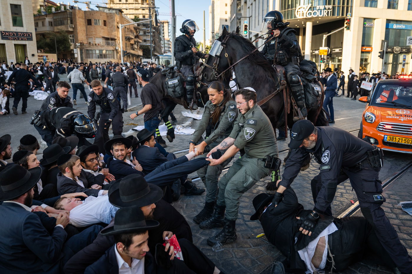 הפגנת הרצ"פניקים בירושלים