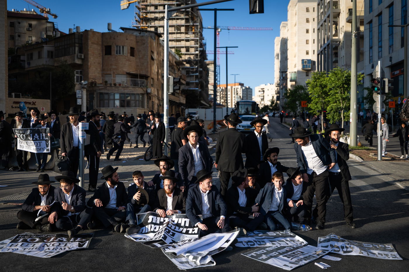 הפגנת הרצ"פניקים בירושלים