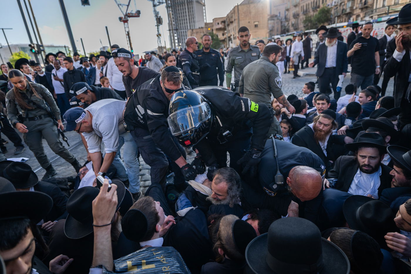 הפגנת הרצ"פניקים בירושלים