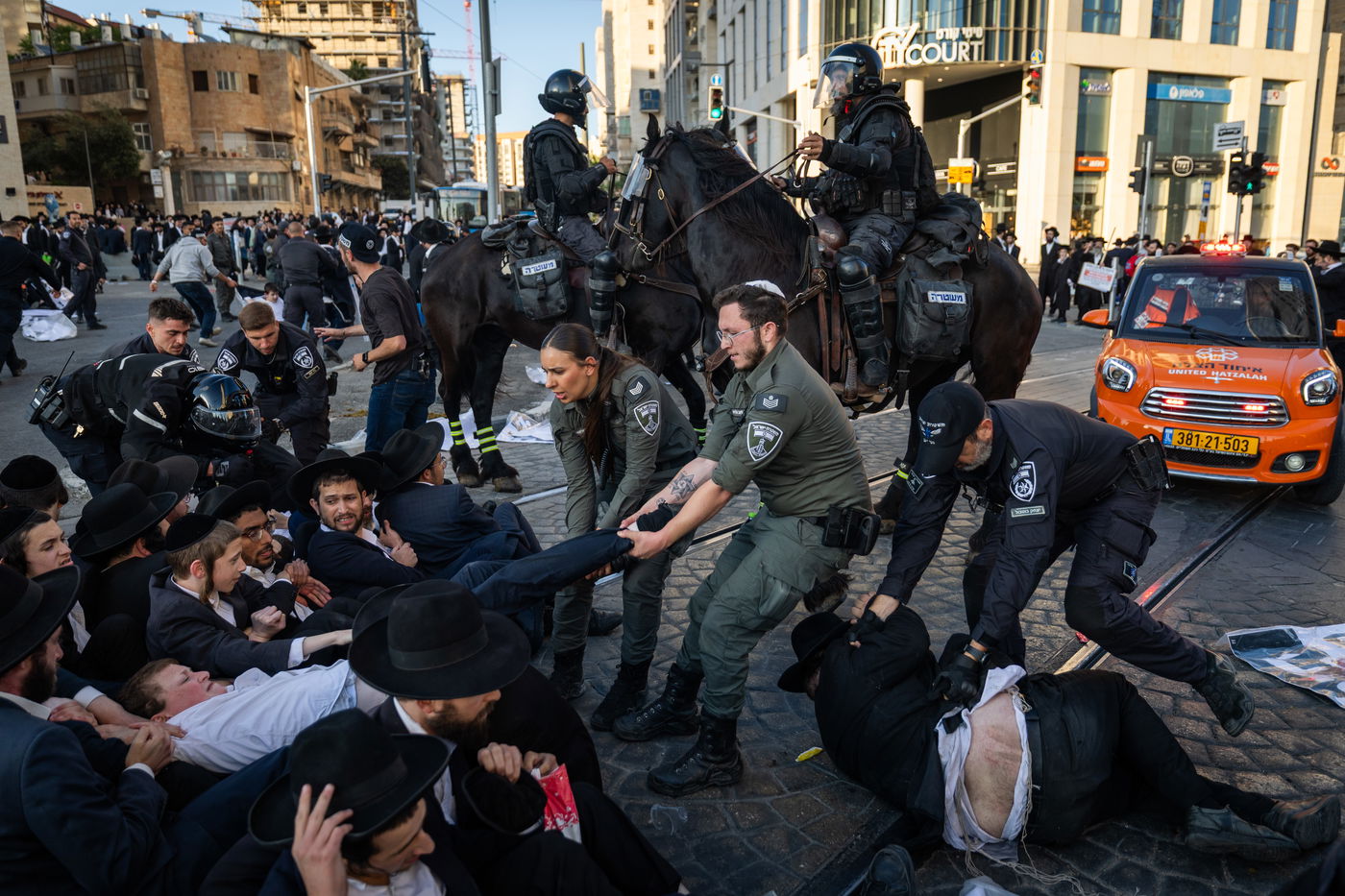 הפגנת הרצ"פניקים בירושלים