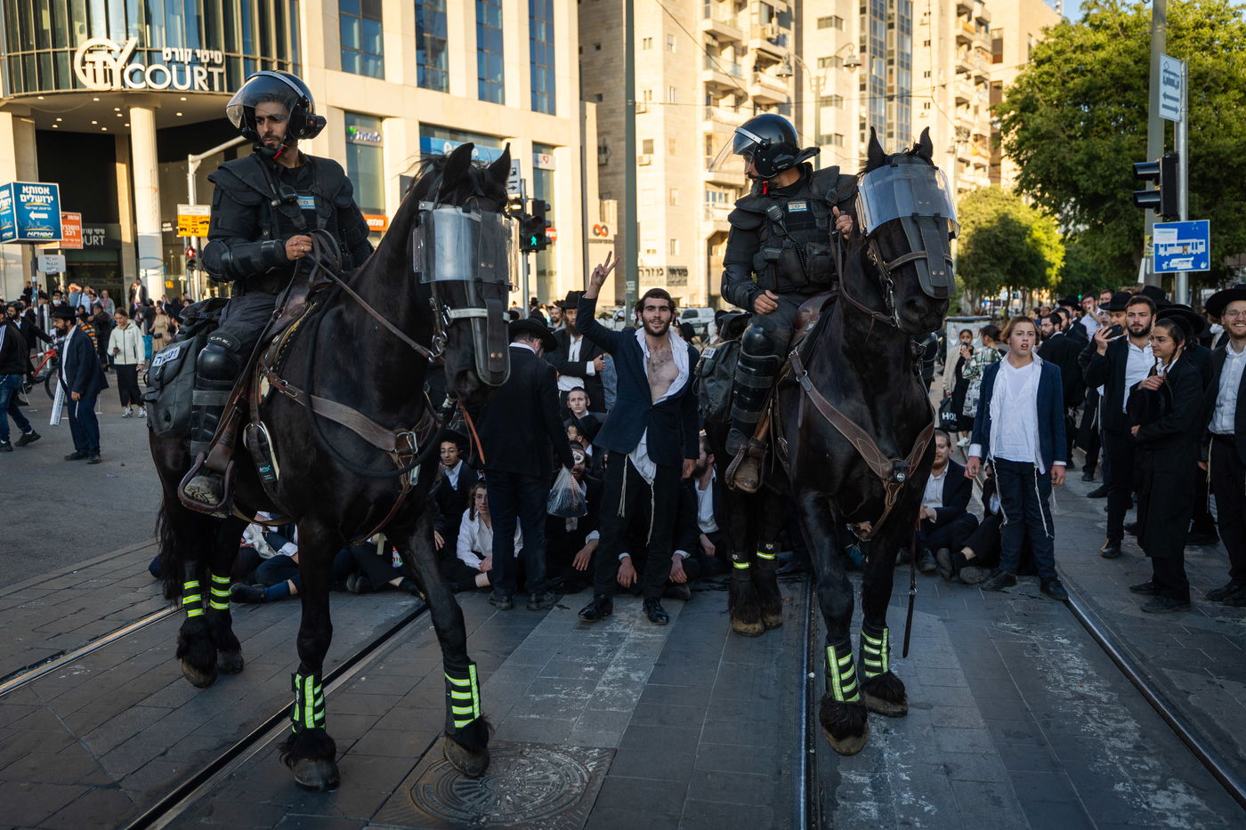 הפגנת הרצ"פניקים בירושלים