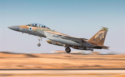 המראת מטוסי קרב של חיל האוויר לתקיפות בתימן