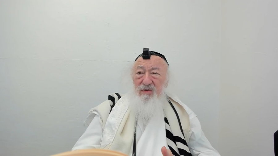 הרב יעקב דוד סטפנסקי בשיעור על מסכת בבא קמא