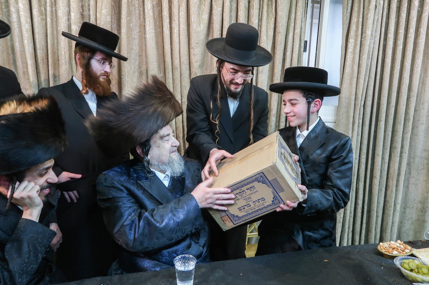 שמחת הבר מצווה לנין הגרי"מ שעכטער