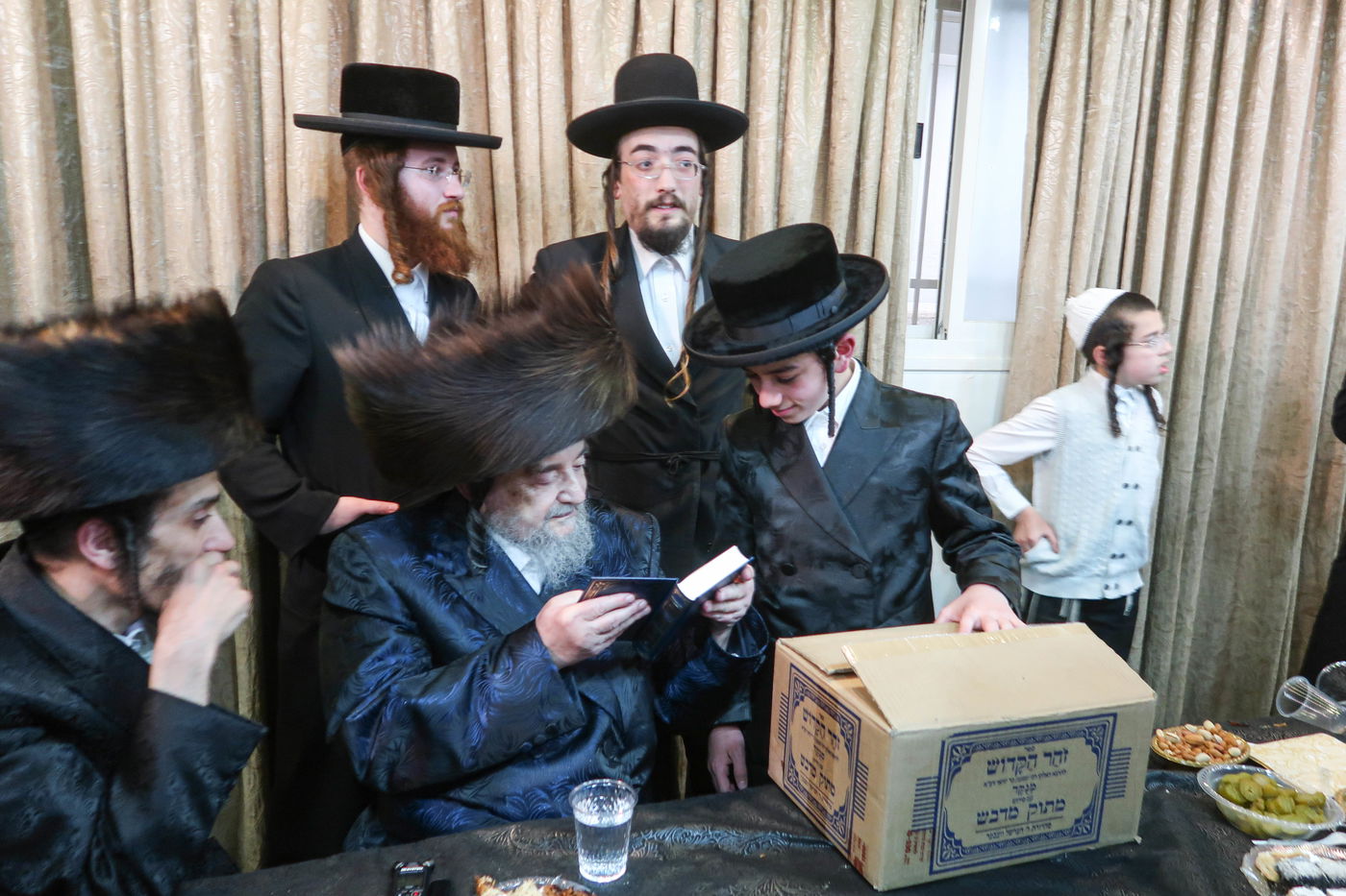 שמחת הבר מצווה לנין הגרי"מ שעכטער