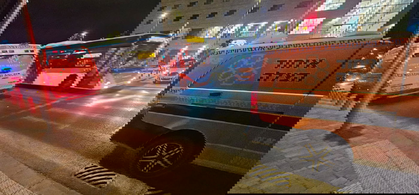 זירת התאונה