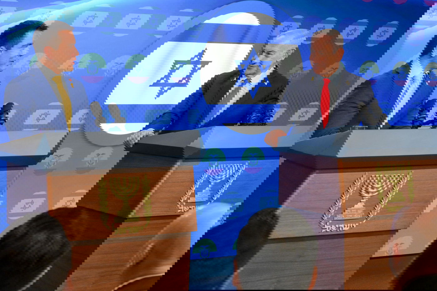 נתניהו ונשיא אקוודור