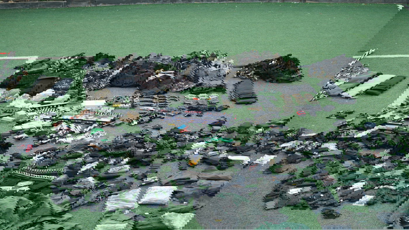 אמצעי הלחימה שהוחרמו