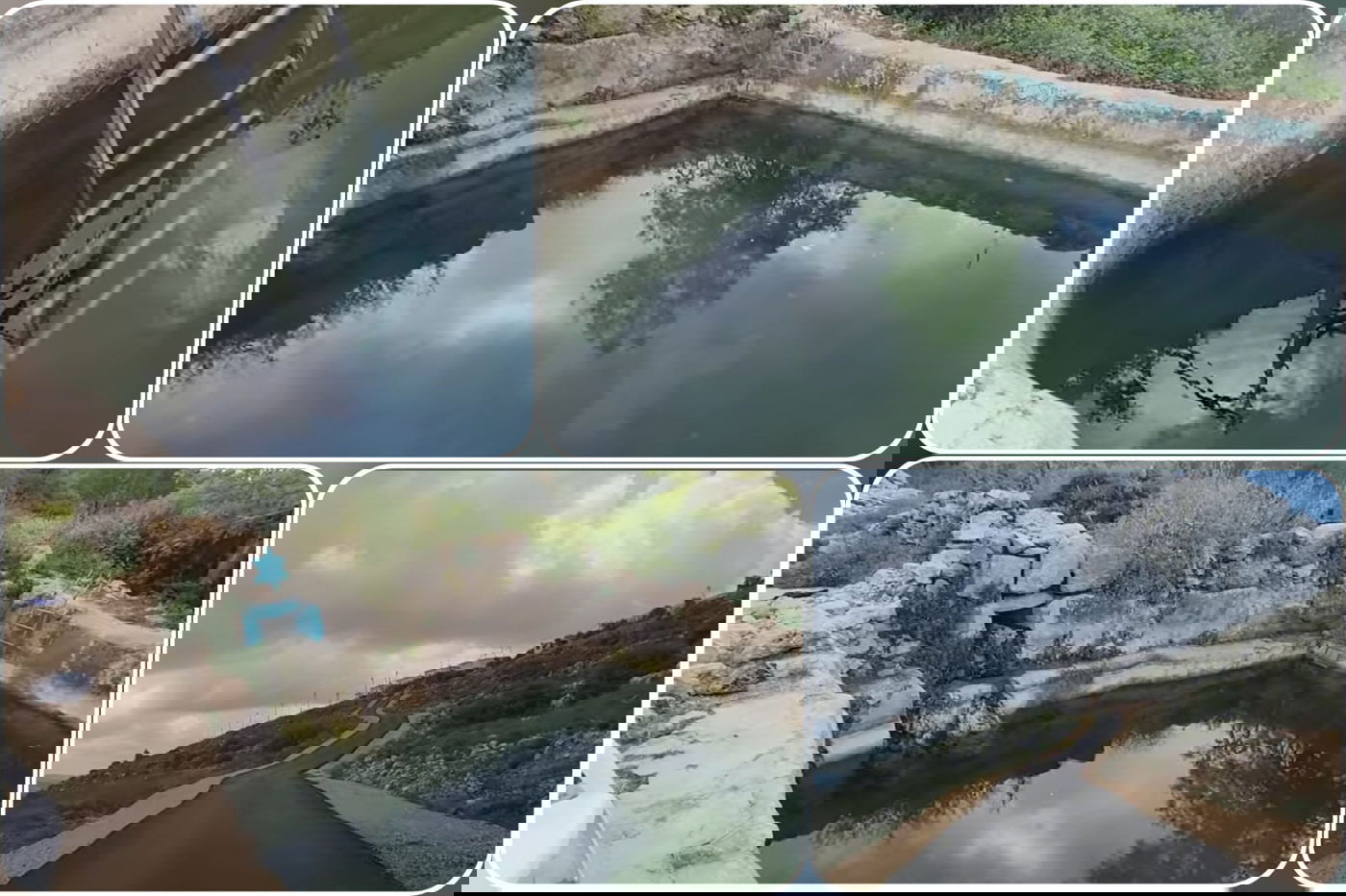 מעין עמוק + כביש גישה חדש - מעיין חרשה המחודש