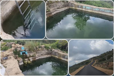 מעין עמוק + כביש גישה חדש - מעיין חרשה המחודש