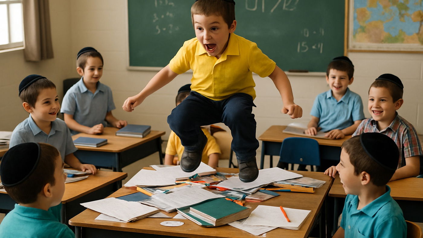 מה קורה כשילד נולד עם נפש עגולה, אבל העולם מבקש ממנו להיכנס למשבצת מרובעת?